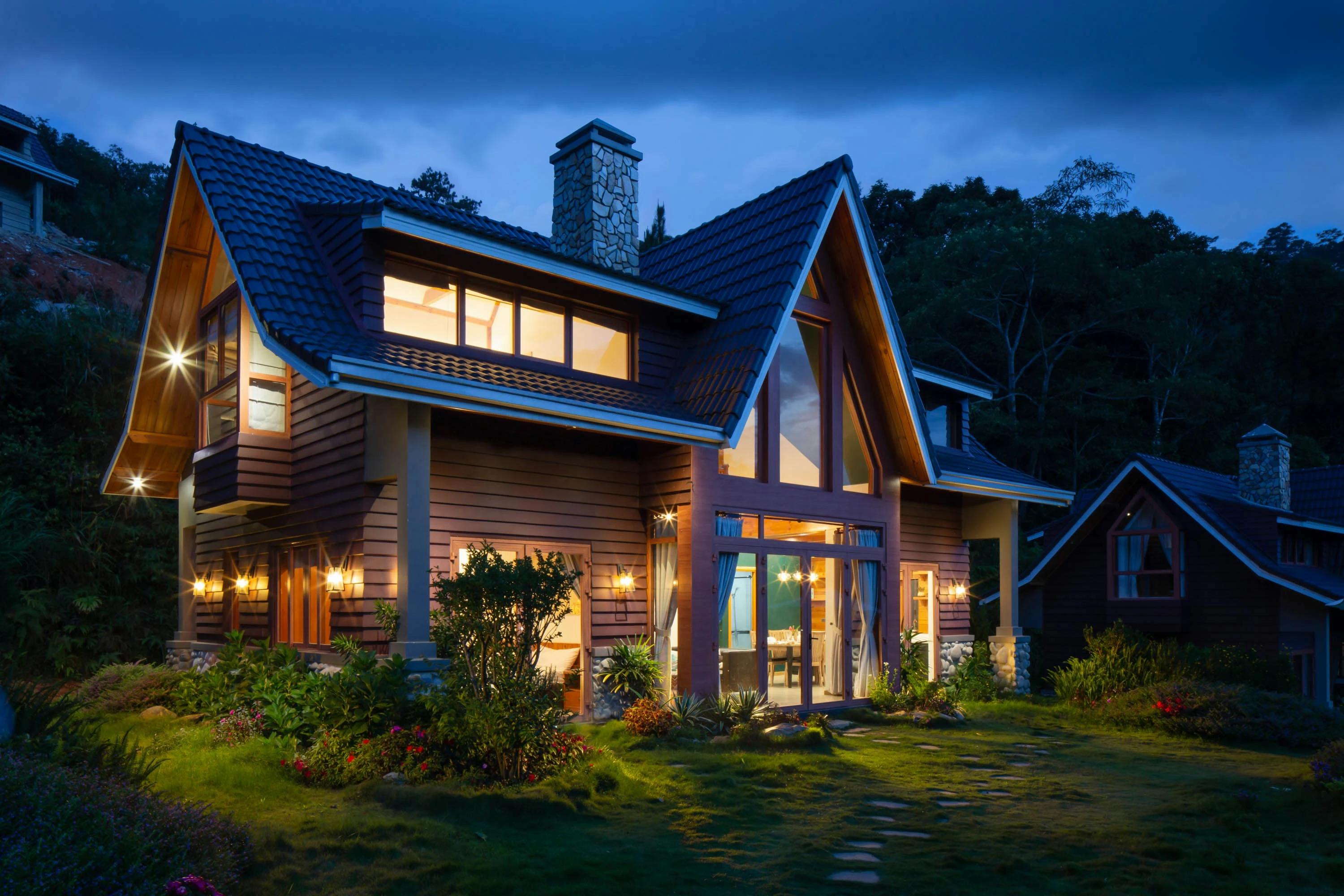 An example of a house used for a reverse mortgage.