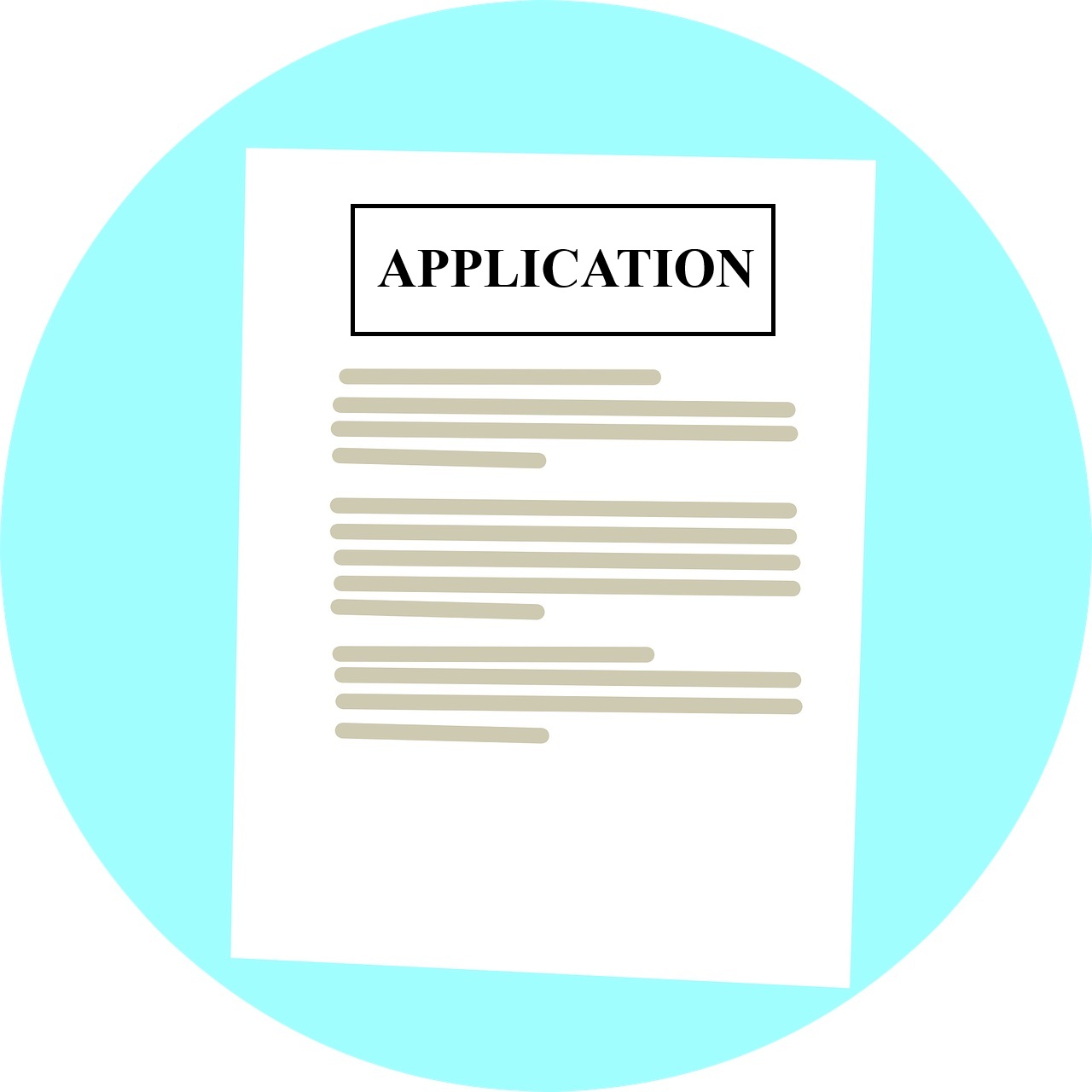 Image has an image representing a reverse mortgage application.